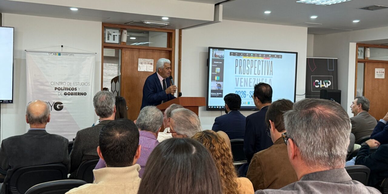 Prospectiva Venezuela 2026: esto proyecta el CEPYG UCAB